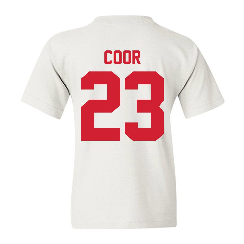Nebraska - NCAA Softball : Hannah Coor - Classic Shersey Youth T-Shirt-1