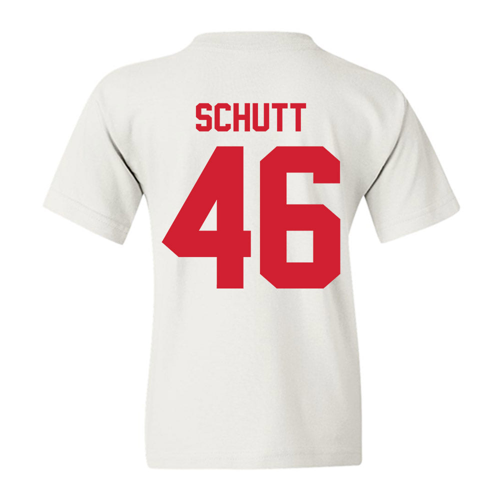 Nebraska - NCAA Football : Connor Schutt - Classic Shersey Youth T-Shirt-1