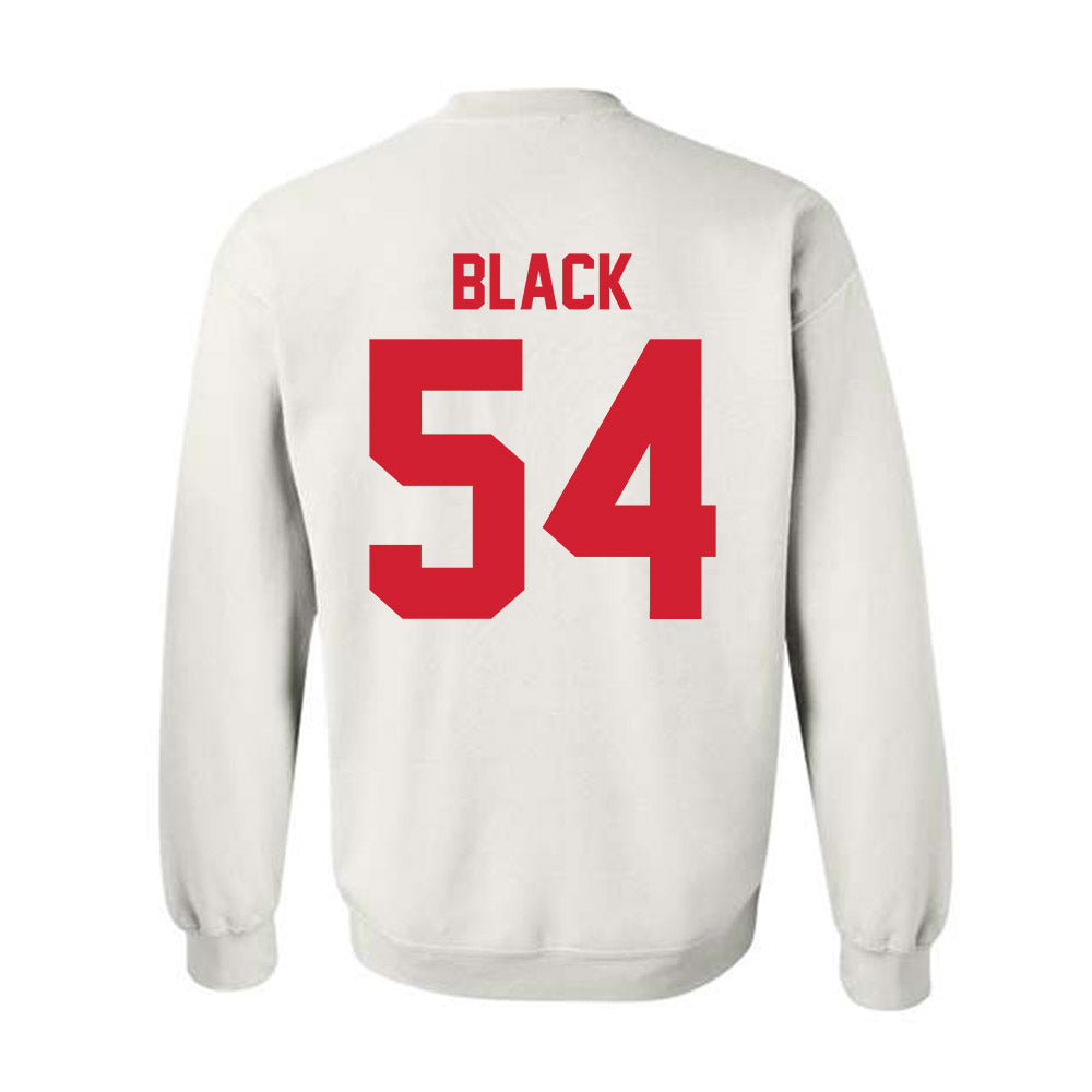 Nebraska - NCAA Football : Brendan Black - Classic Shersey Crewneck Sweatshirt-1
