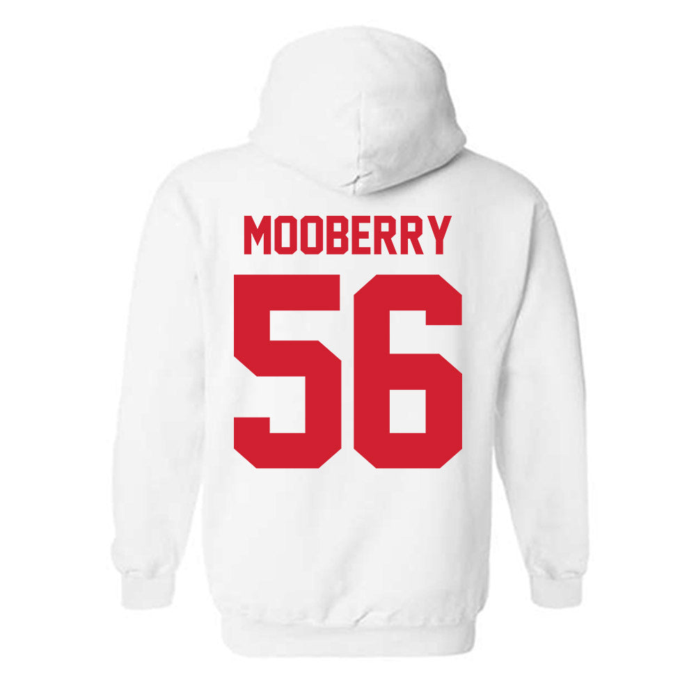 Nebraska - NCAA Football : Pierce Mooberry - Classic Shersey Hooded Sweatshirt-1