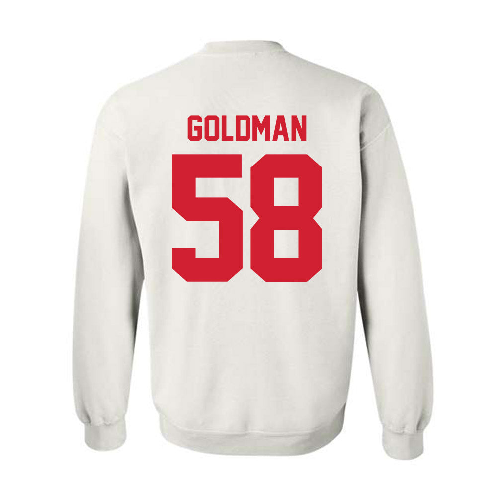 Nebraska - NCAA Football : Mason Goldman - Classic Shersey Crewneck Sweatshirt-1
