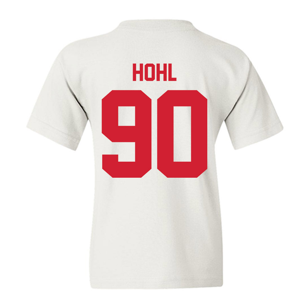 Nebraska - NCAA Football : John Hohl - Classic Shersey Youth T-Shirt-1