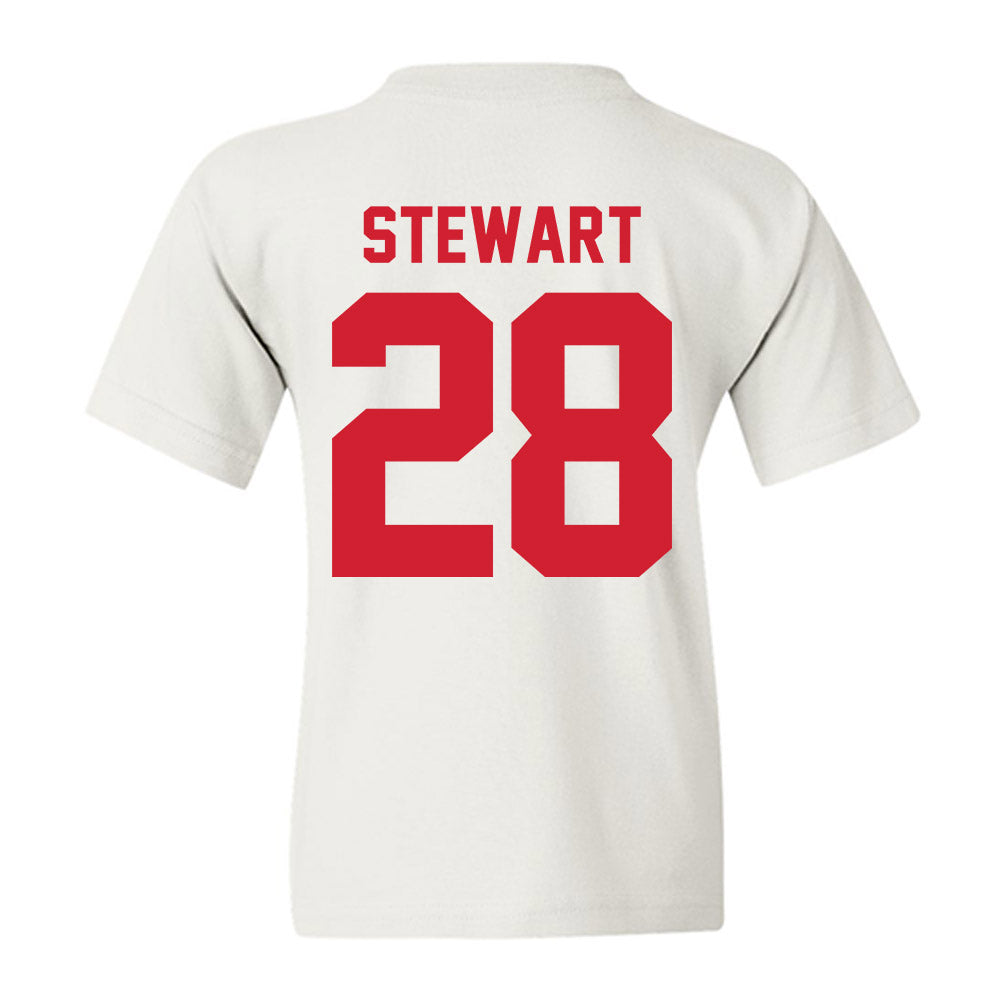 Nebraska - NCAA Baseball : Braxton Stewart - Classic Shersey Youth T-Shirt-1