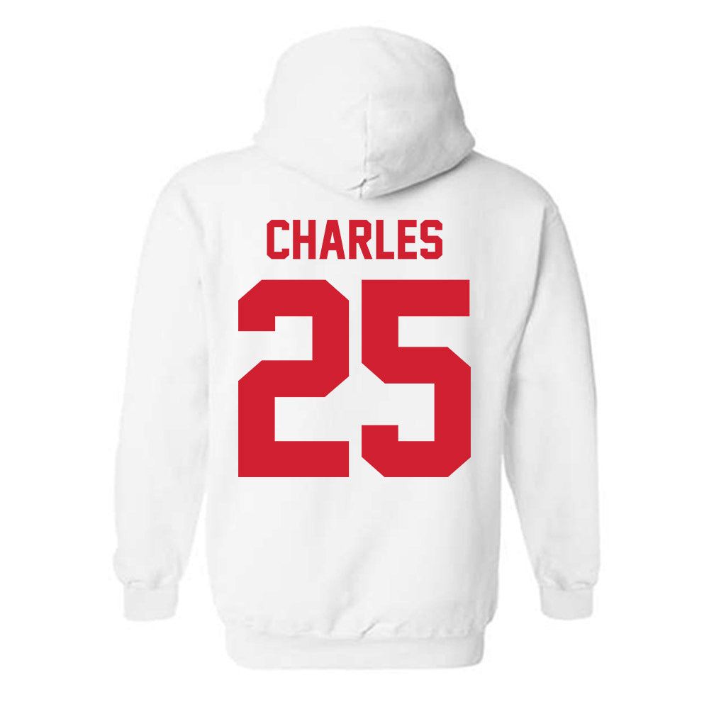 Nebraska - NCAA Football : Jeremiah charles - Classic Shersey Hooded Sweatshirt-1