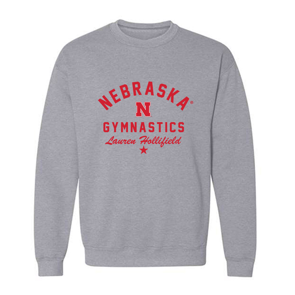Nebraska - NCAA Women's Gymnastics : Lauren Hollifield - Classic Shersey Crewneck Sweatshirt-2