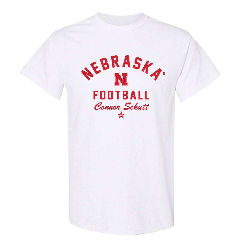Nebraska - NCAA Football : Connor Schutt - Classic Shersey T-Shirt-2