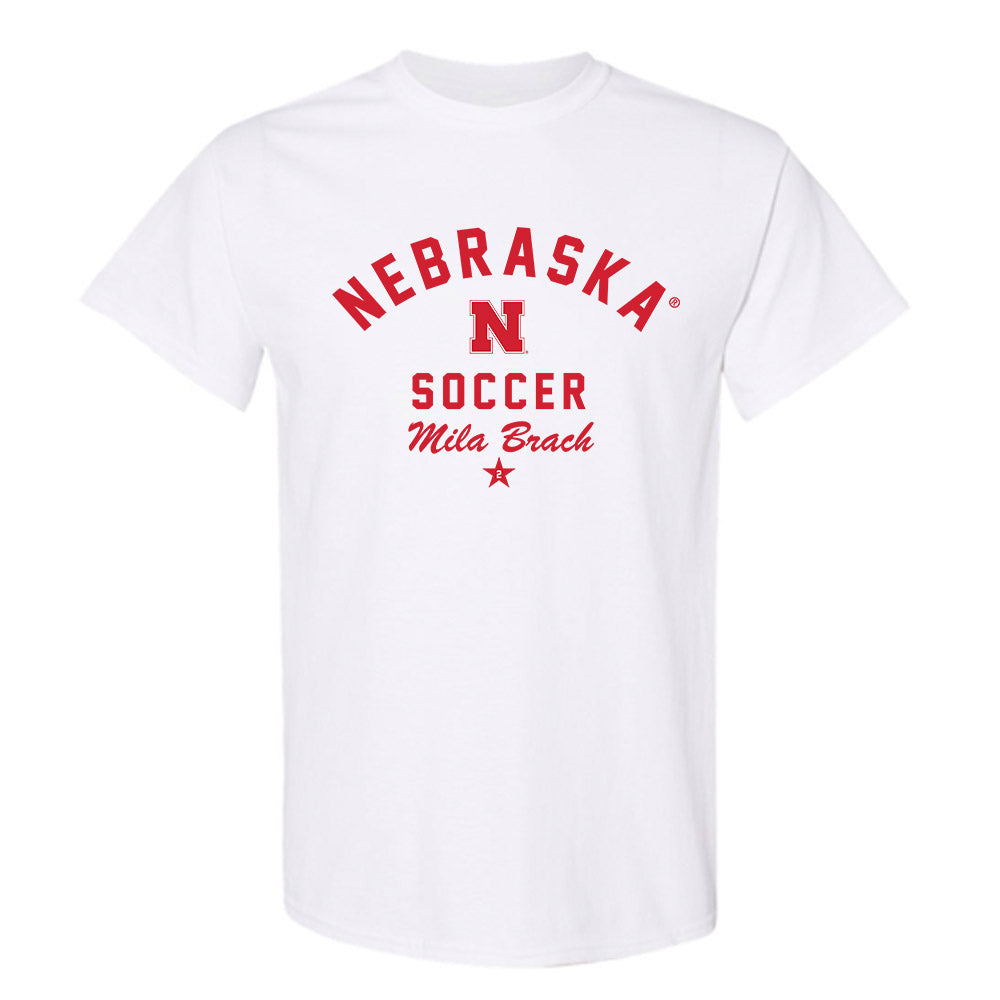 Nebraska - NCAA Women's Soccer : Mila Brach - Classic Shersey T-Shirt-2