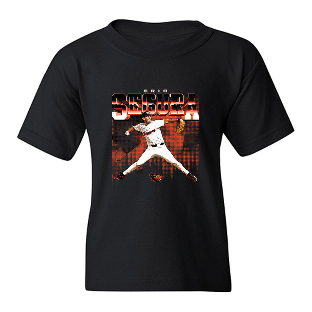 Oregon State - NCAA Baseball : Eric Segura - Youth T-Shirt-0