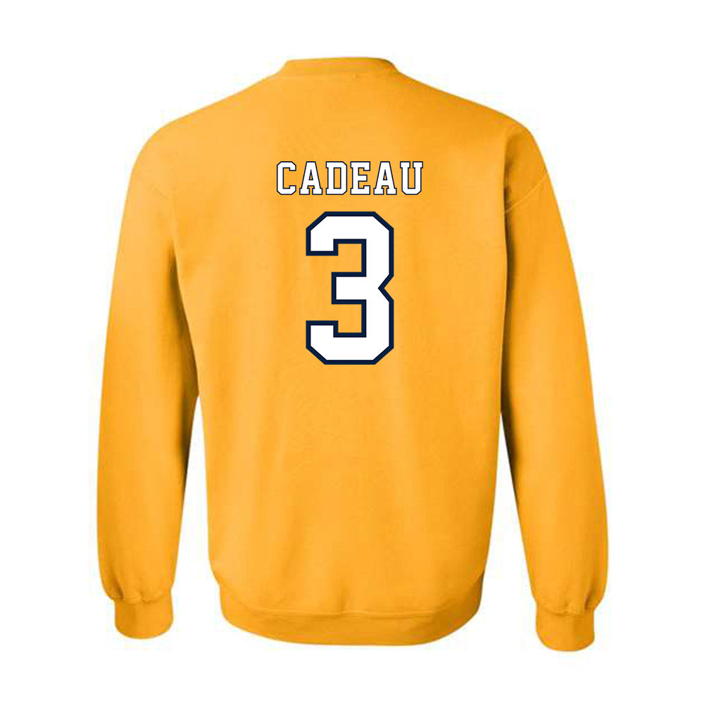 Michigan - NCAA Men's Basketball : Elliot Cadeau - Classic Shersey Crewneck Sweatshirt-1