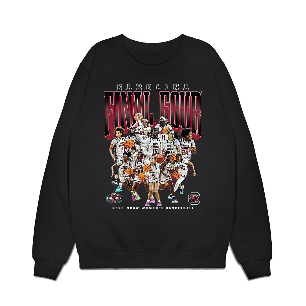 South Carolina - NCAA Women's Basketball : - Final Four NCAA® March Madness® 2026 Premium Crewneck Sweatshirt-0