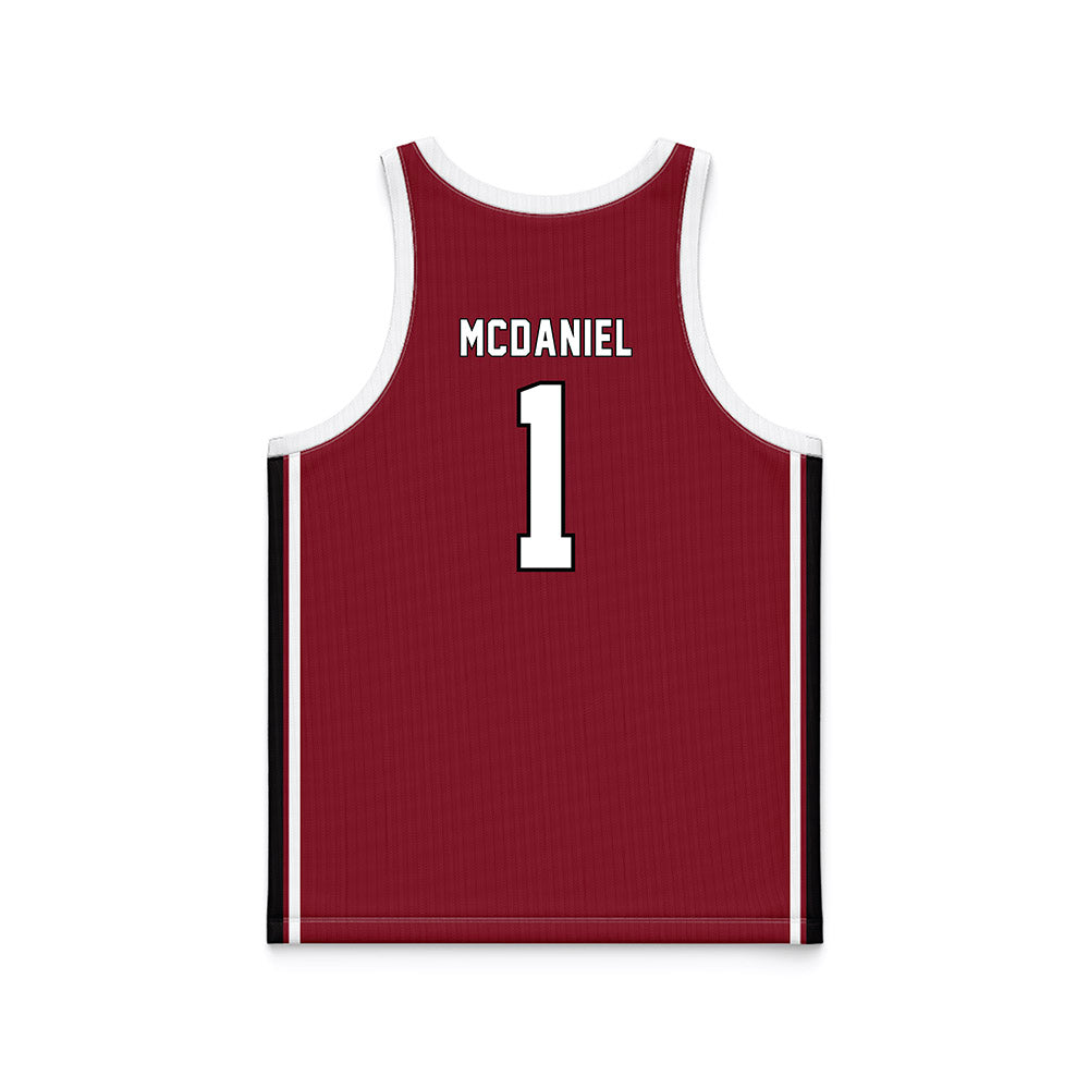 South Carolina - NCAA Women's Basketball : Maddy McDaniel - Maroon Basketball Jersey-1