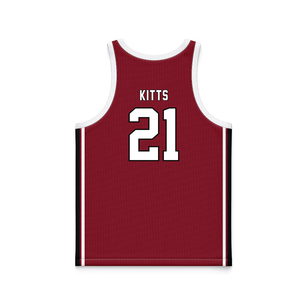 South Carolina - NCAA Women's Basketball : Chloe Kitts - Maroon Basketball Jersey-1