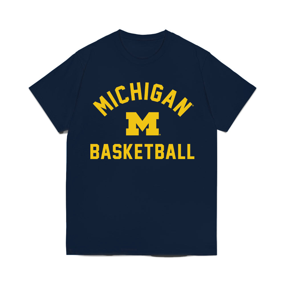 Michigan - NCAA Men's Basketball : Michigan Basketball Legacy Comfort Colors T-Shirt-0
