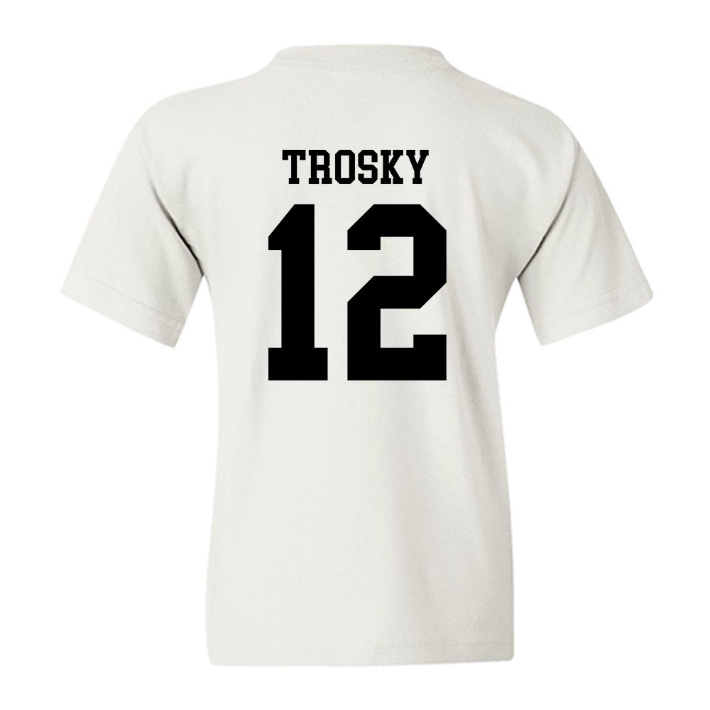 SDSU - NCAA Baseball : Jabin Trosky - Classic Shersey Youth T-Shirt-1
