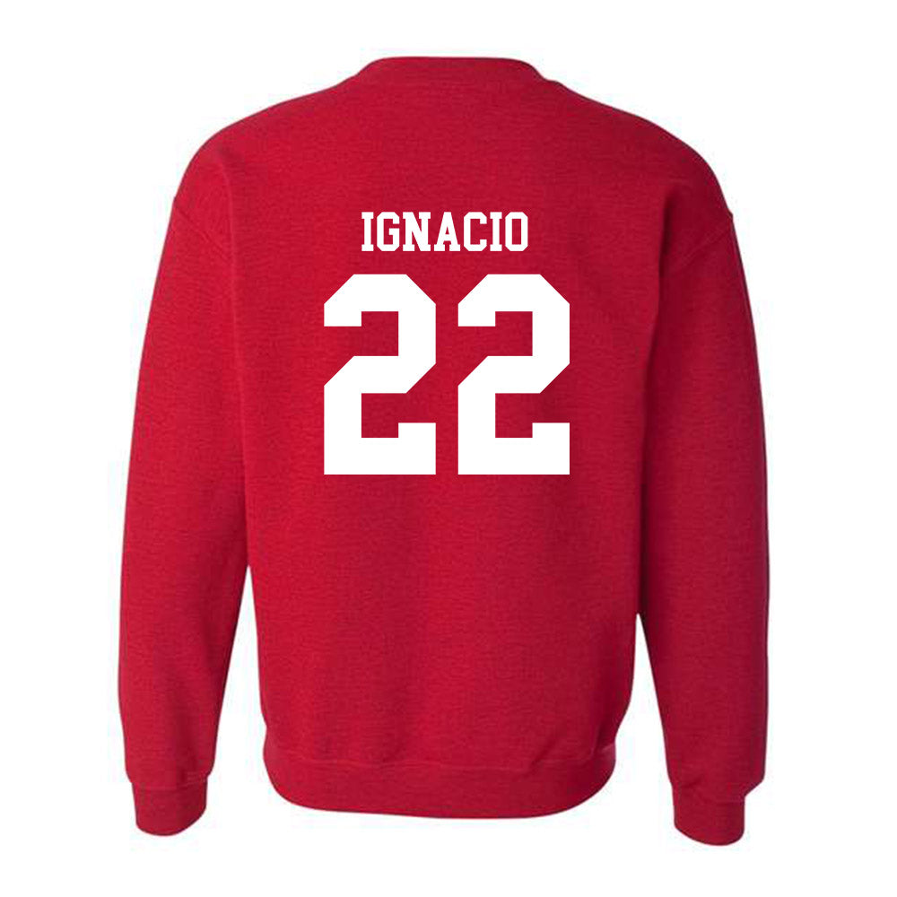 SDSU - NCAA Softball : Jade Ignacio - Classic Shersey Crewneck Sweatshirt-1