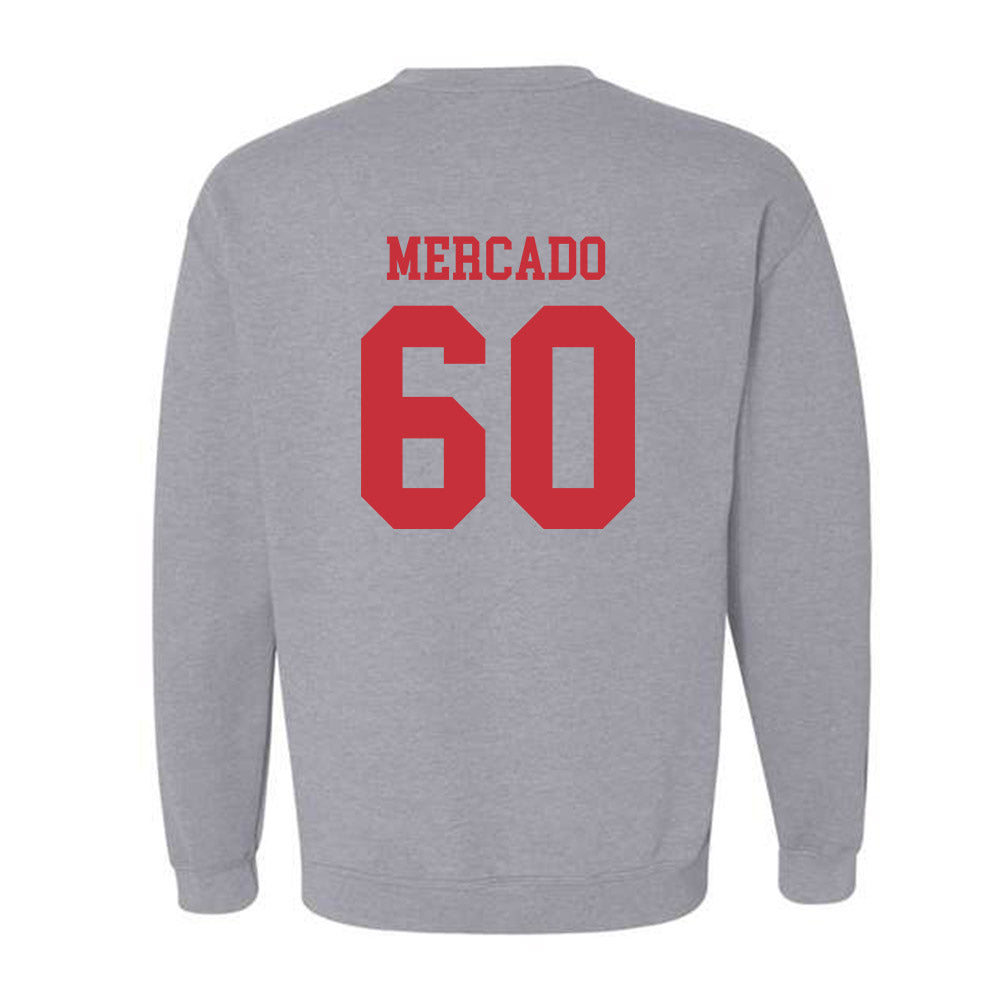SDSU - NCAA Football : Matthew Mercado - Classic Shersey Crewneck Sweatshirt-1