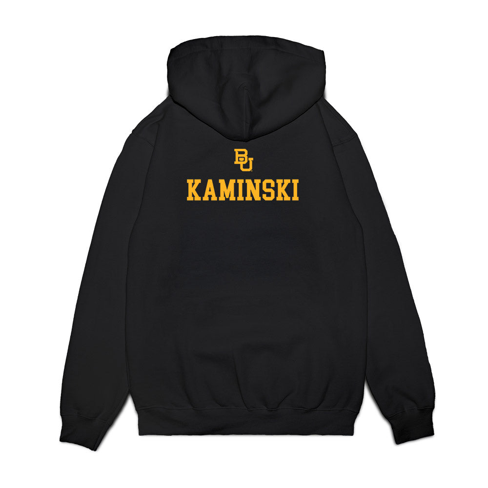 Baylor - Baylor University - NCAA Acrobatics & Tumbling : Gabriella Kaminski - National Champions Premium Hooded Sweatshirt-1