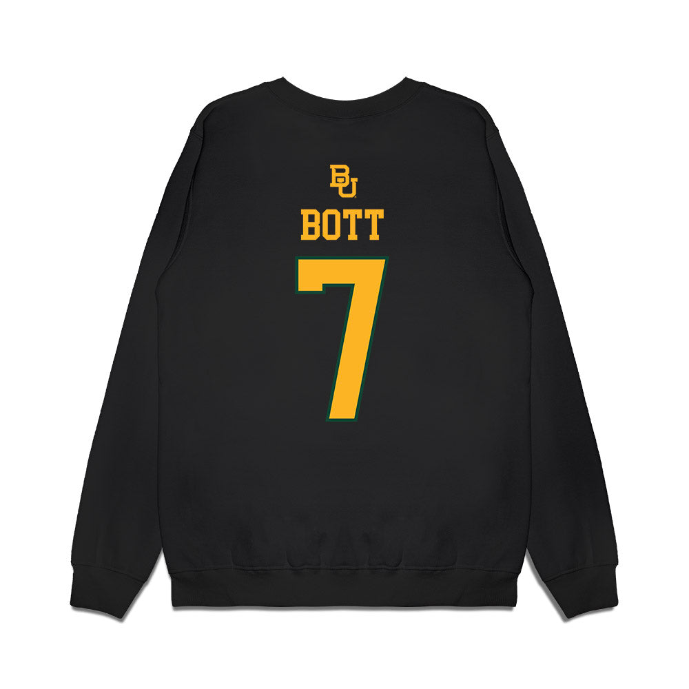 Baylor - Baylor University - NCAA Acrobatics & Tumbling : Emily Bott - National Champions Premium Crewneck Sweatshirt-1
