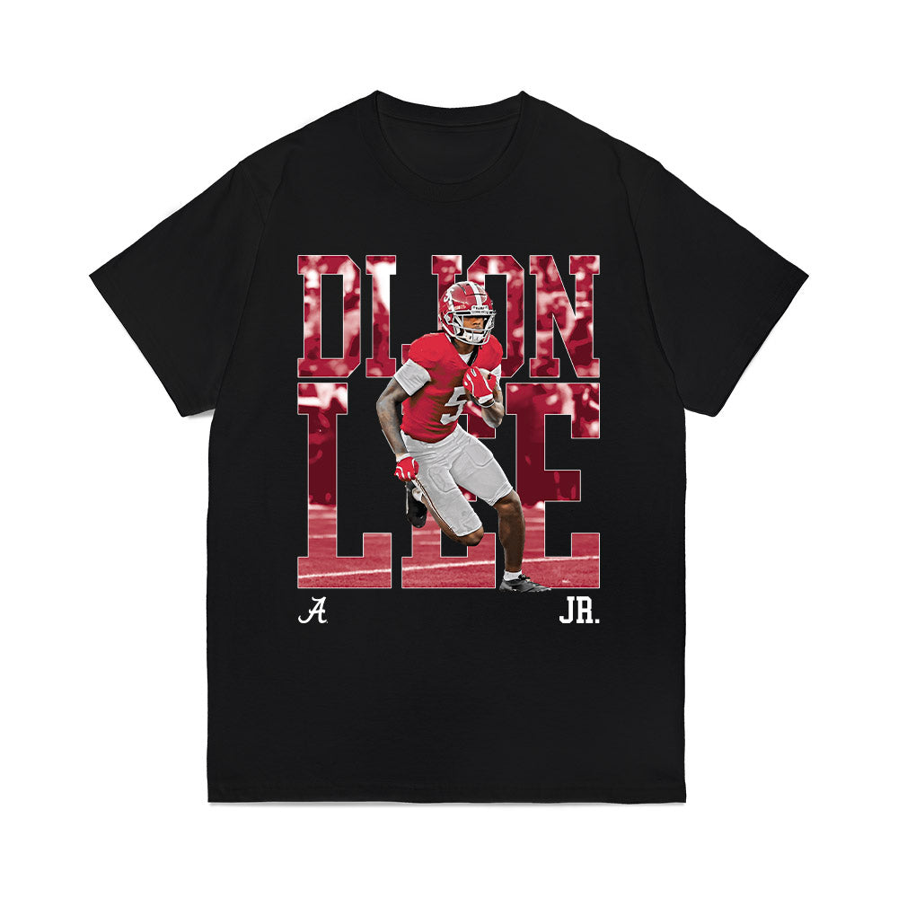 Alabama - NCAA Football : Dijon Lee Jr. - Collage Comfort Colors T-Shirt-0