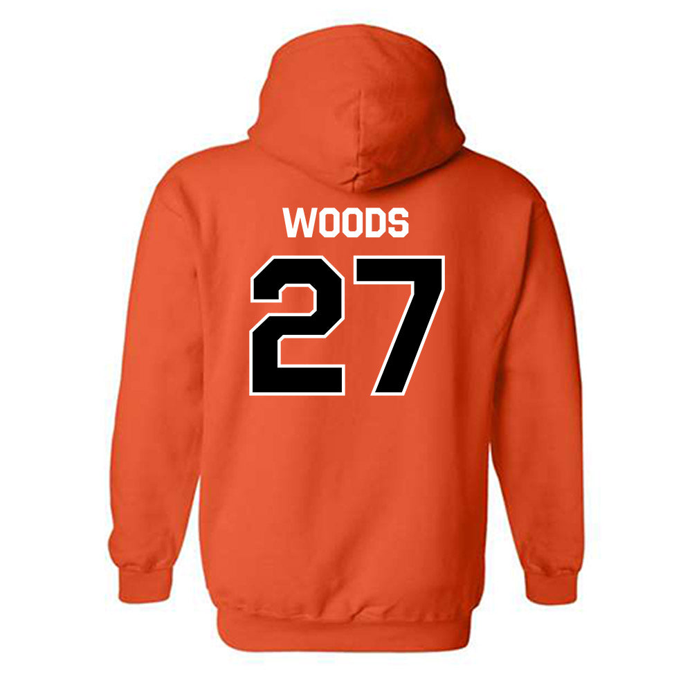 Findlay - NCAA Football : Josh Woods - Classic Shersey Hooded Sweatshirt-0