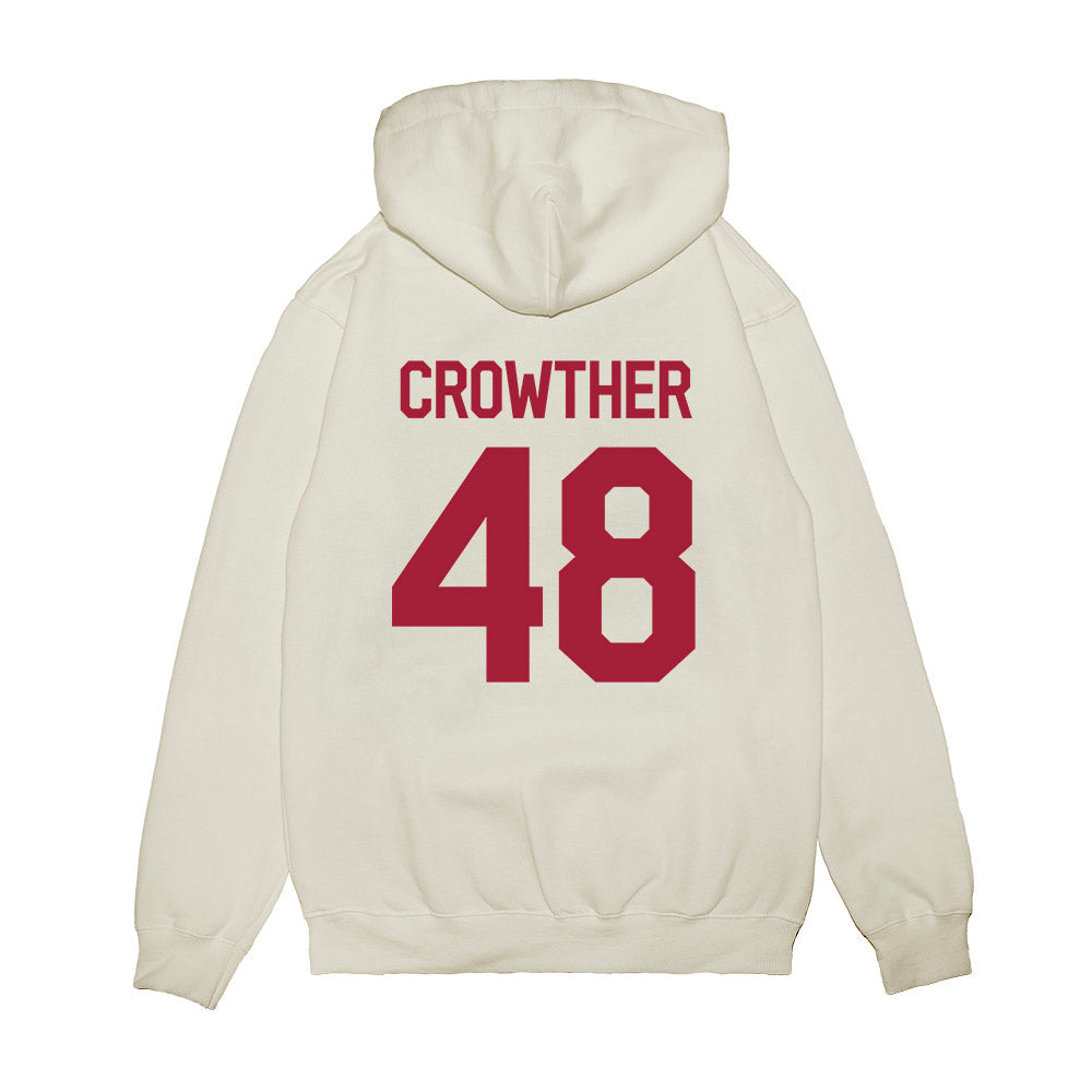 Alabama - NCAA Baseball : Ashton Crowther - Classic Shersey Premium Hooded Sweatshirt-1