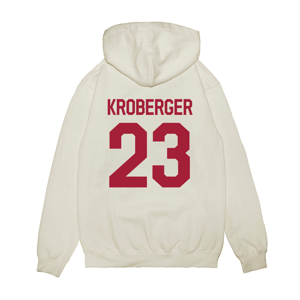 Alabama - NCAA Baseball : Chase Kroberger - Classic Shersey Premium Hooded Sweatshirt-1