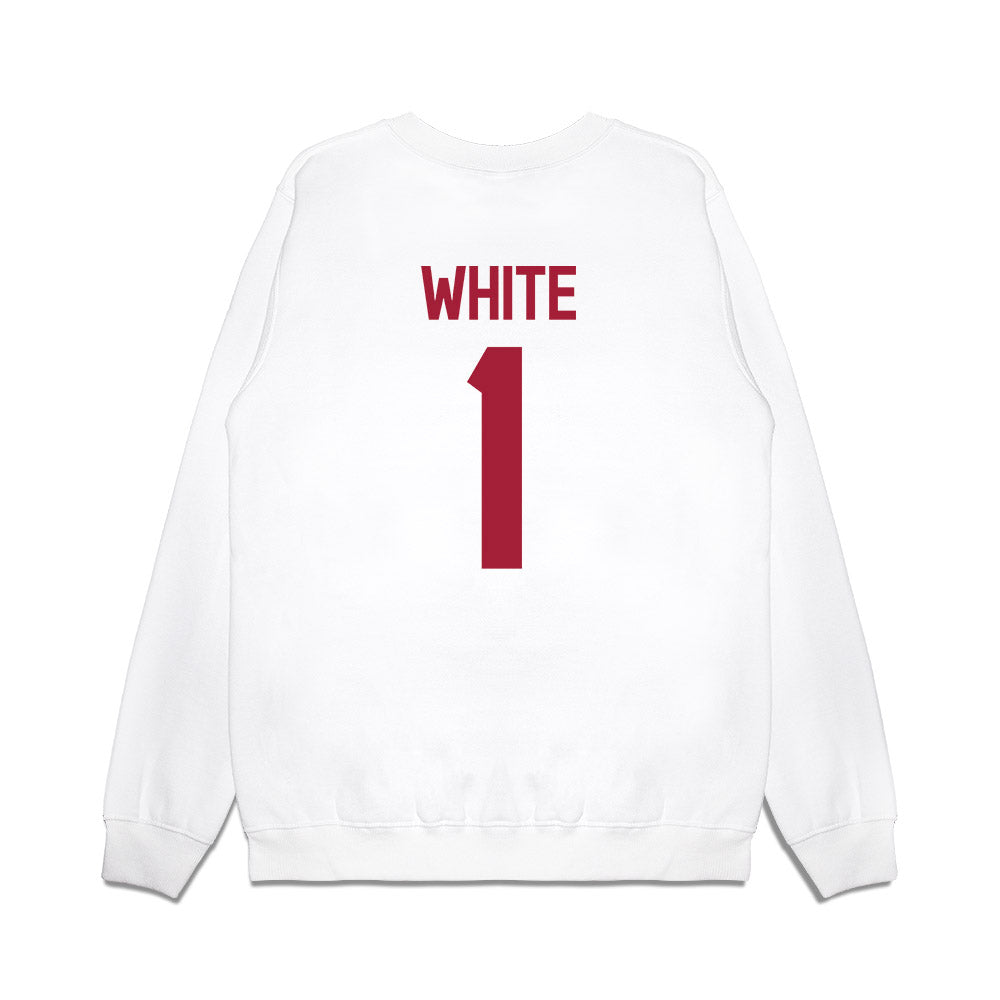 Alabama - Baseball Alumni : Mikey White - Classic Shersey Premium Crewneck Sweatshirt-1