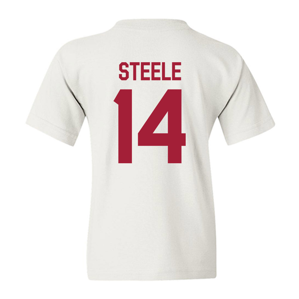 Alabama - NCAA Baseball : Peyton Steele - Classic Shersey Youth T-Shirt-1