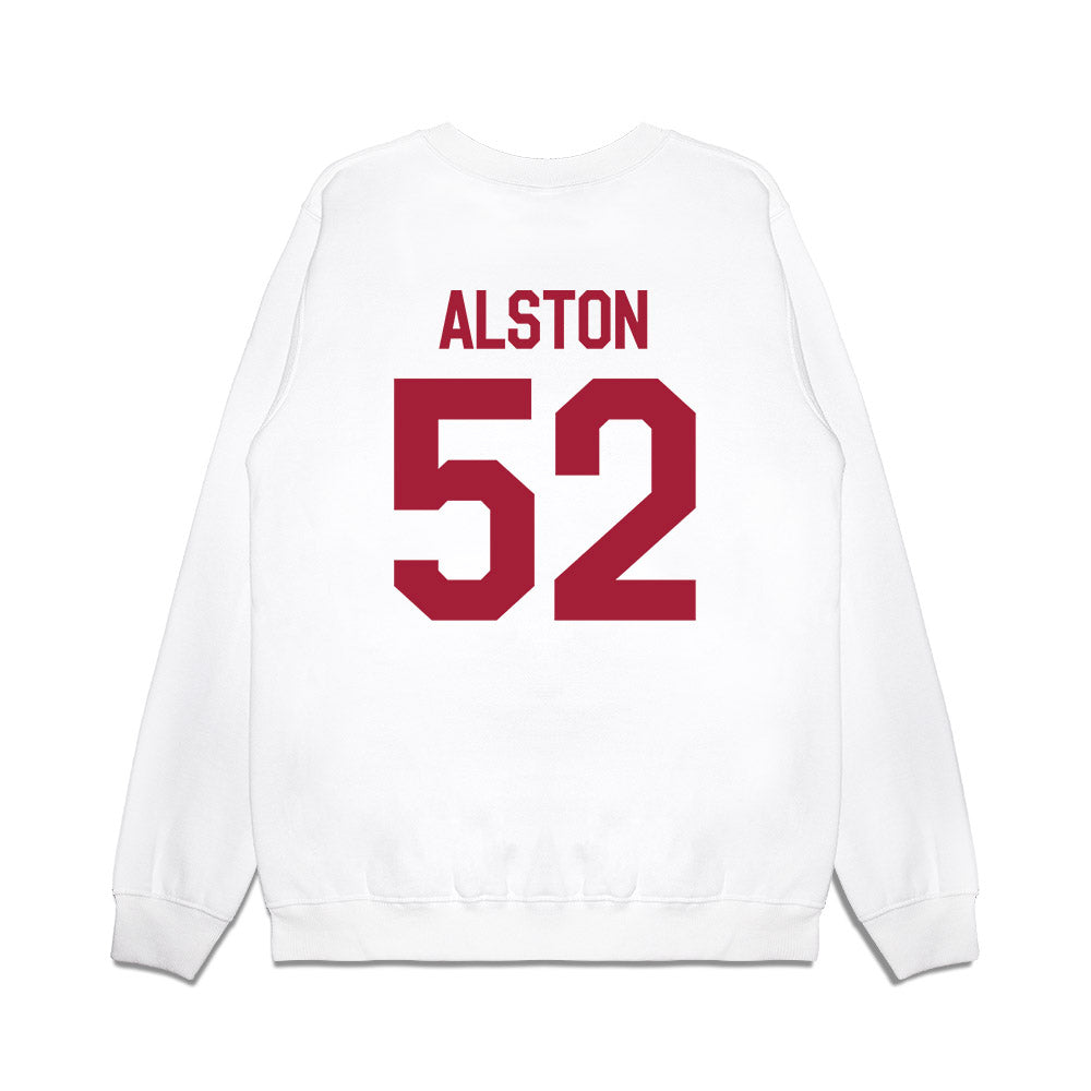 Alabama - Baseball Alumni : Ashton Alston - Classic Shersey Premium Crewneck Sweatshirt-1