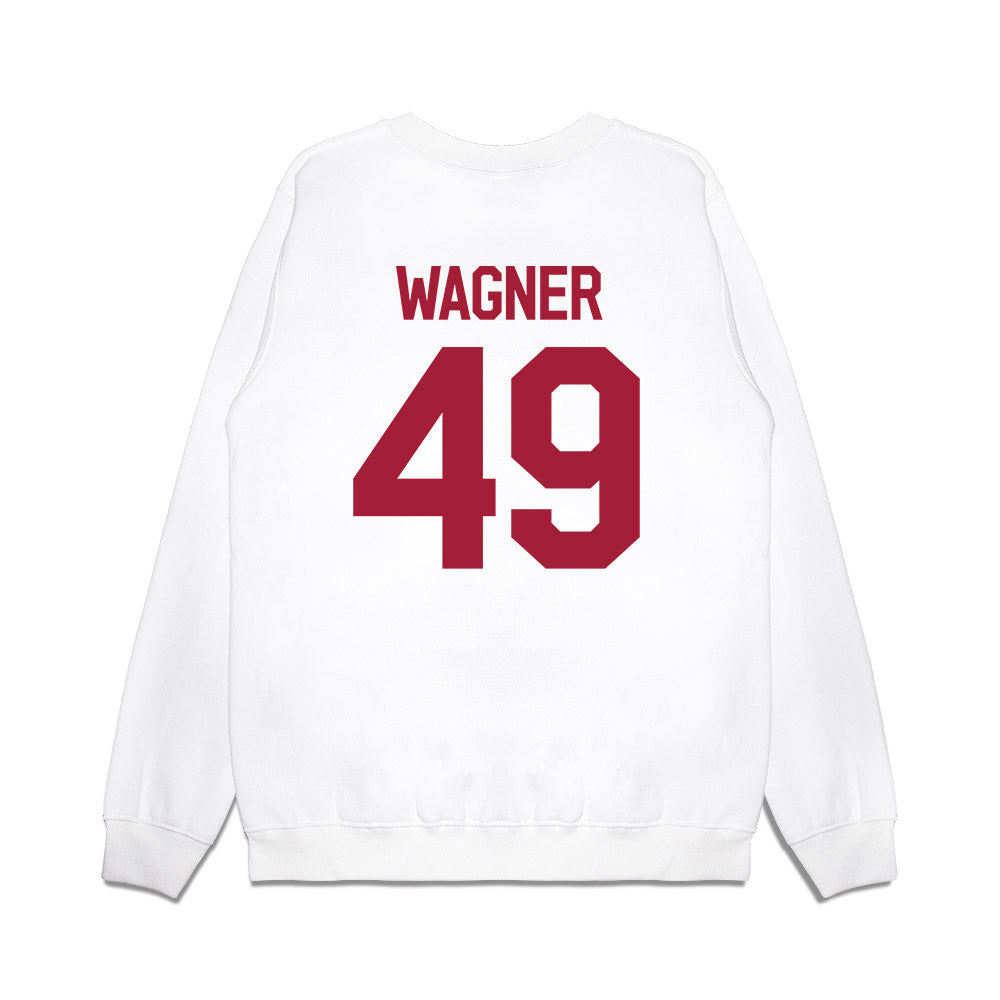 Alabama - Baseball Alumni : Nash Wagner - Classic Shersey Premium Crewneck Sweatshirt-1