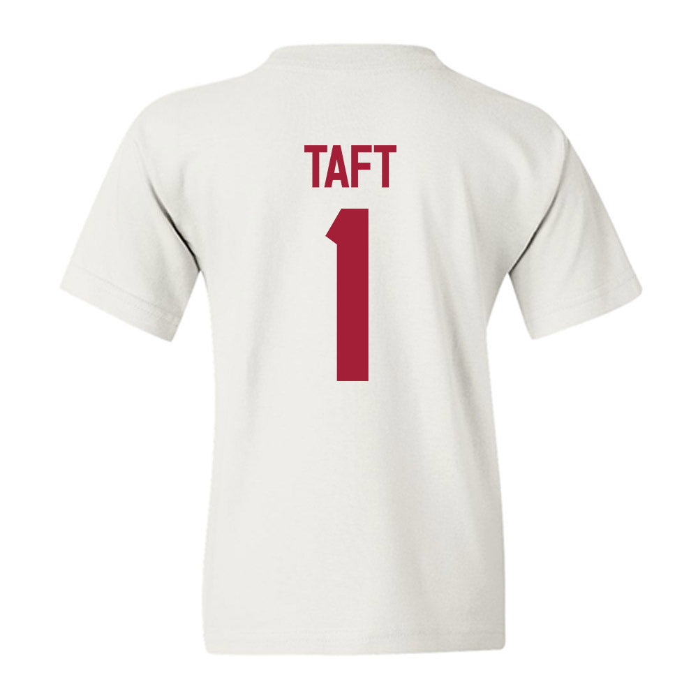 Alabama - Baseball Alumni : Brett Taft - Classic Shersey Youth T-Shirt-1