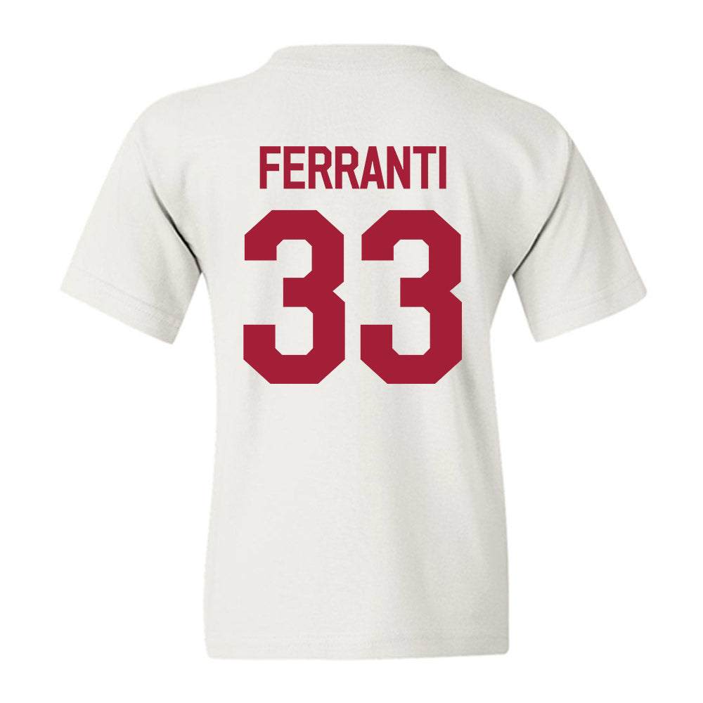 Alabama - Baseball Alumni : Michael Ferranti - Classic Shersey Youth T-Shirt-1