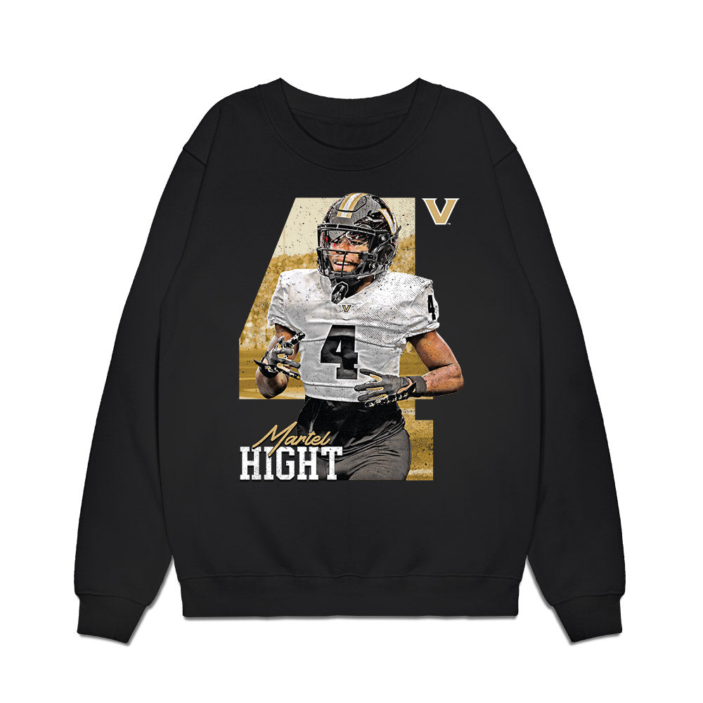 Vanderbilt - NCAA Football : Martel Hight - Collage Premium Crewneck Sweatshirt-0