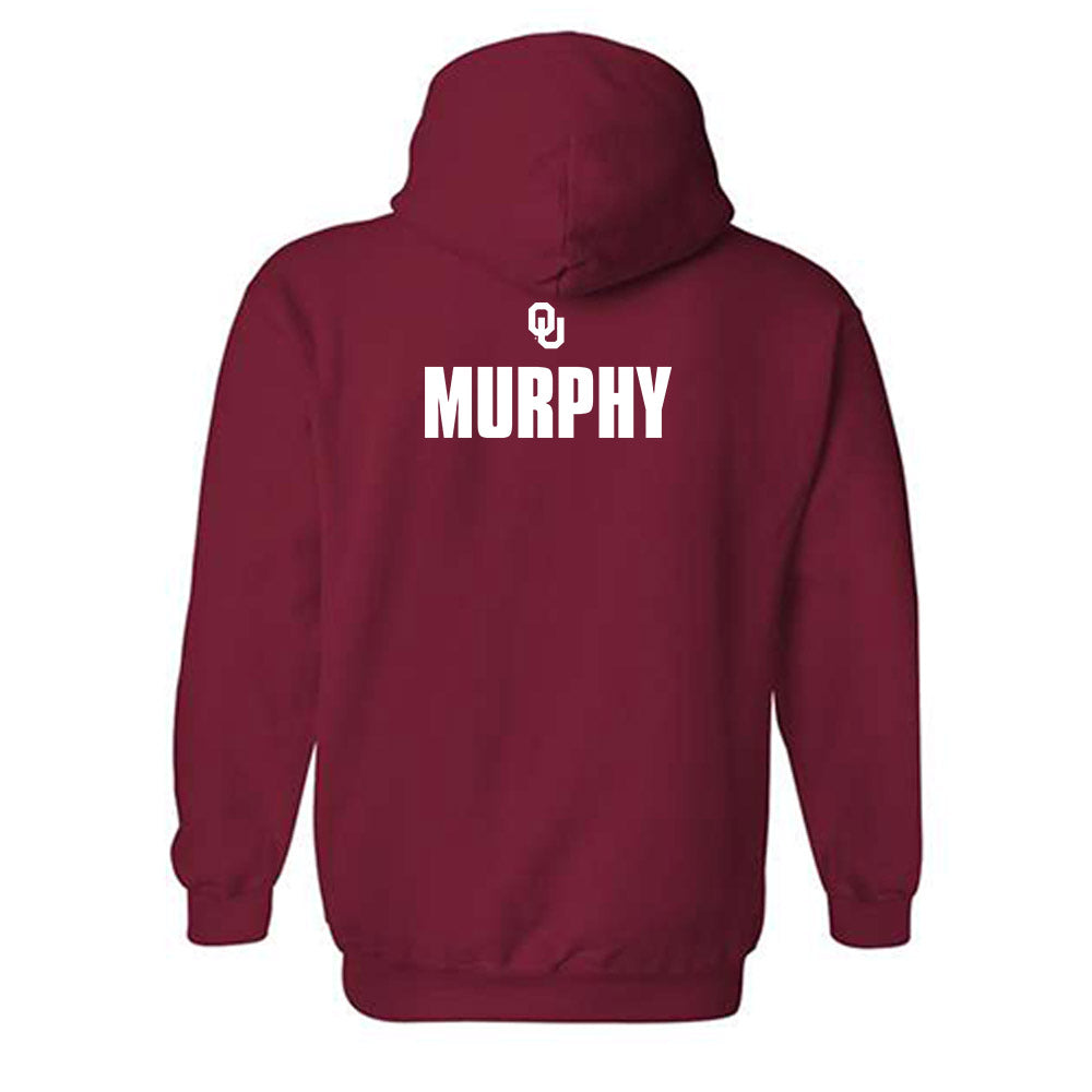 Oklahoma - NCAA Women's Gymnastics : Ella Murphy - National Champions Hooded Sweatshirt-1