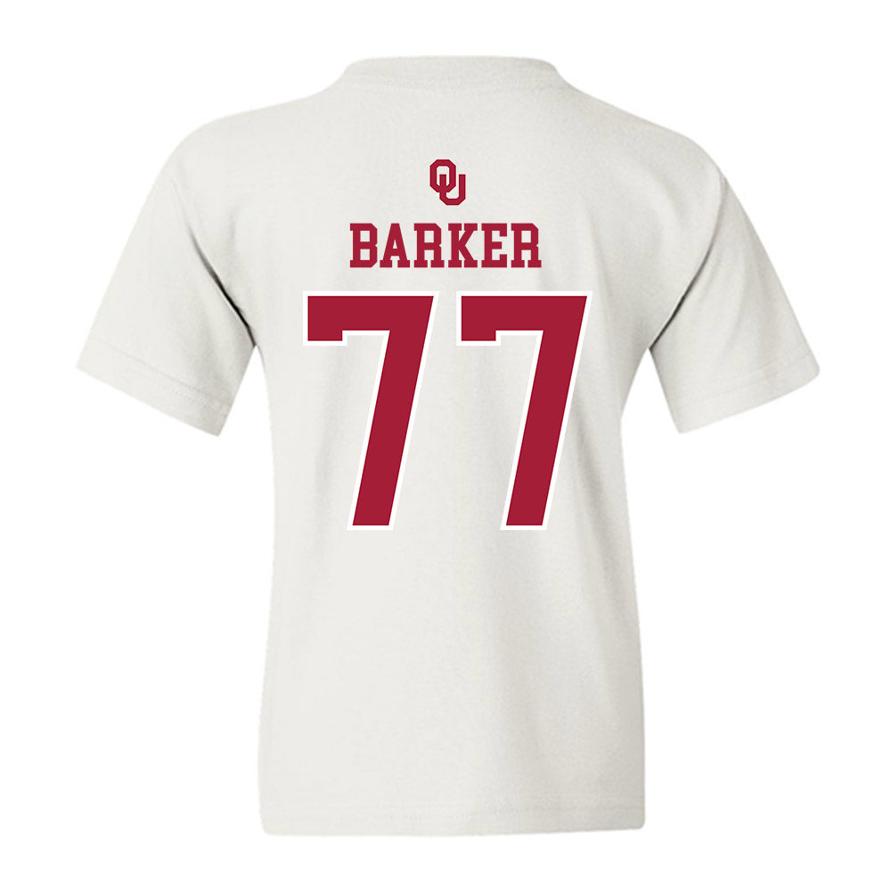 Oklahoma - NCAA Softball : Sydney Barker - Sooners Go Yard! Youth T-Shirt-1