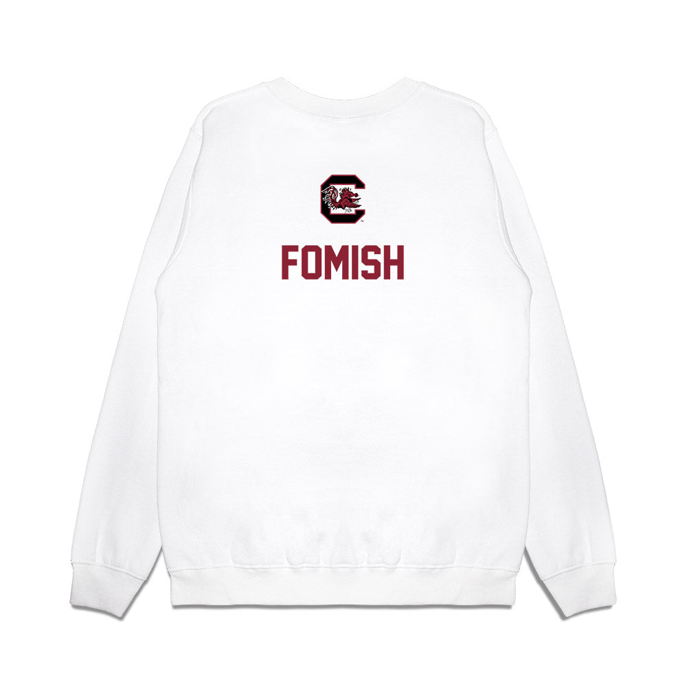 South Carolina - NCAA Equestrian : Opal Fomish - National Champions Premium Crewneck Sweatshirt-1