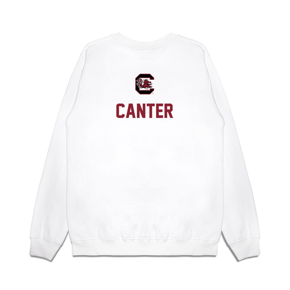 South Carolina - NCAA Equestrian : Chloe Canter - National Champions Premium Crewneck Sweatshirt-1