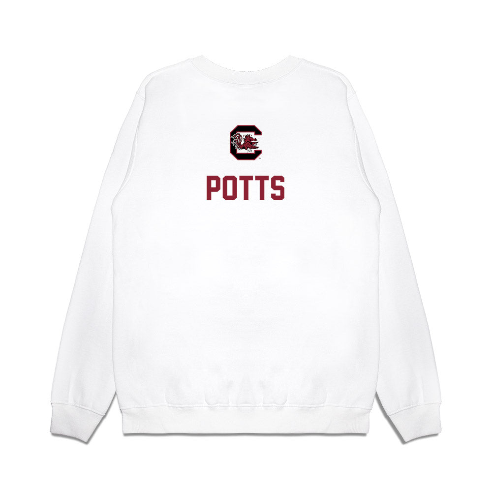 South Carolina - NCAA Equestrian : Alexis Potts - National Champions Premium Crewneck Sweatshirt-1