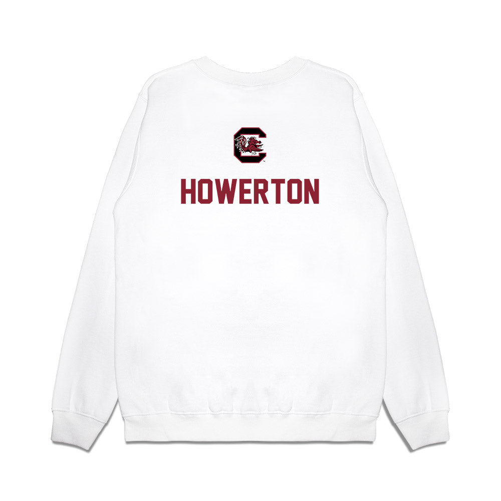 South Carolina - NCAA Equestrian : Caylee Howerton - National Champions Premium Crewneck Sweatshirt-1
