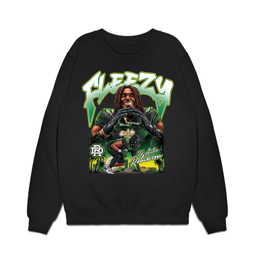 Oregon - NCAA Football : D'Antre Robinson - Caricature Premium Crewneck Sweatshirt-0