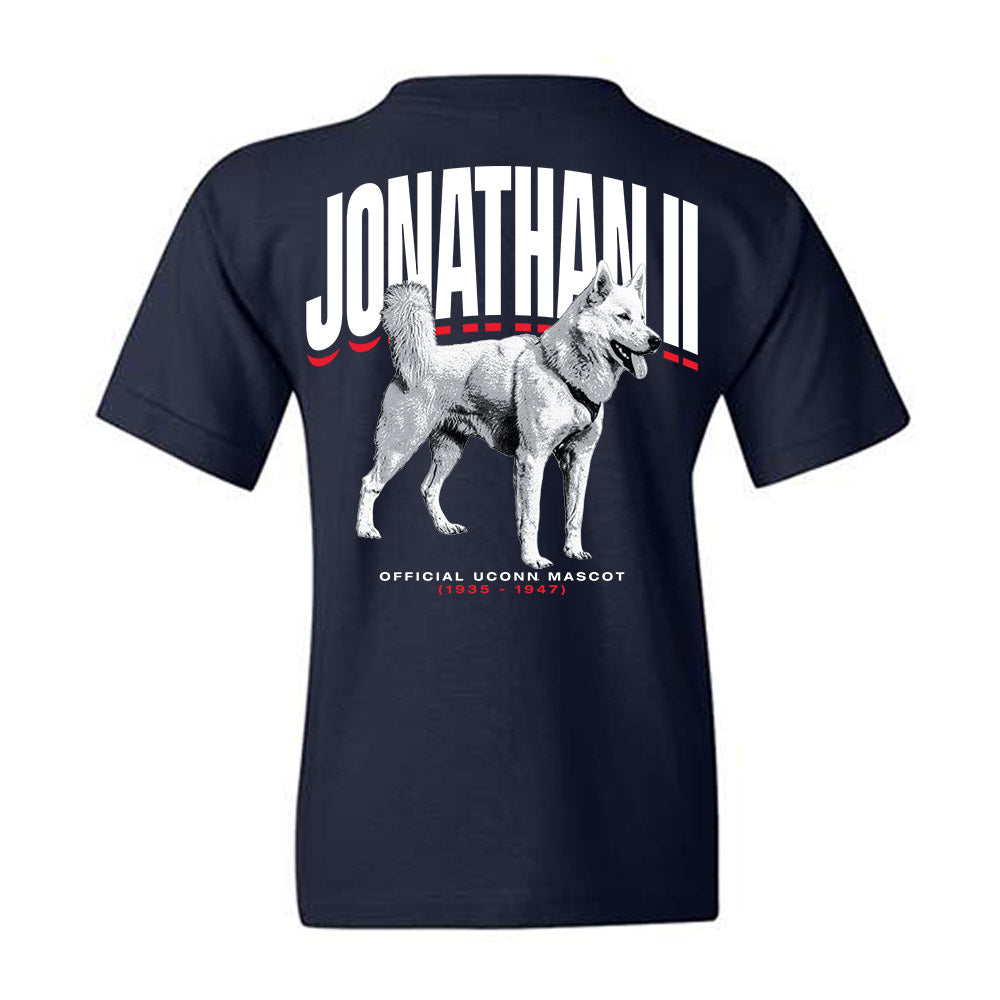 UConn - Huskies Mascot : Jonathan II - Hero Youth T-Shirt-1