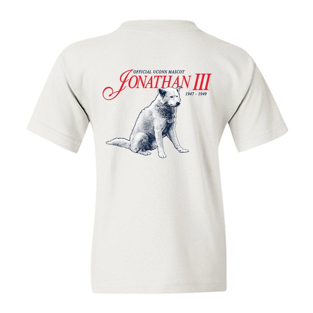 UConn - Huskies Mascot : Jonathan III - Legacy Youth T-Shirt-1