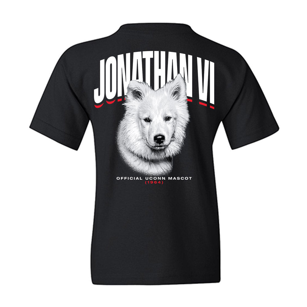 UConn - Huskies Mascot : Jonathan VI - Hero Youth T-Shirt-1