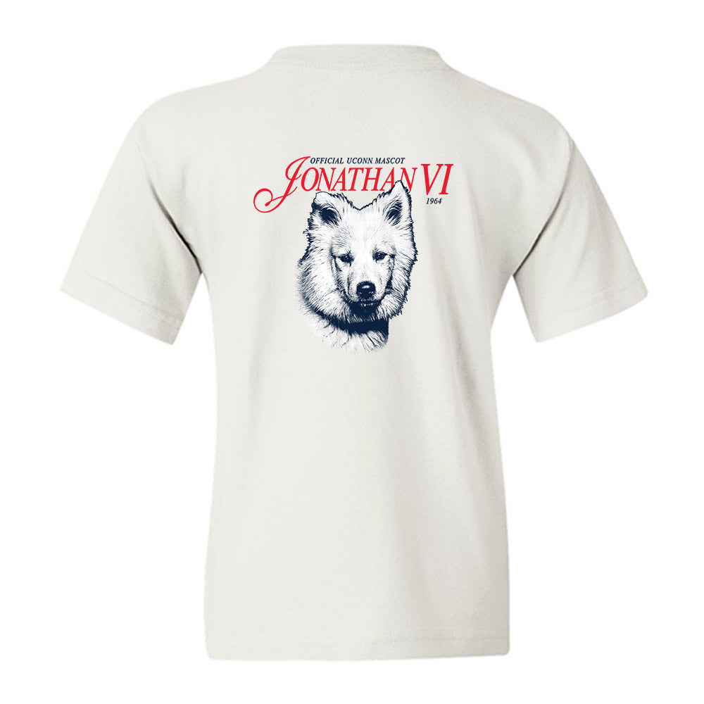 UConn - Huskies Mascot : Jonathan VI - Legacy Youth T-Shirt-1