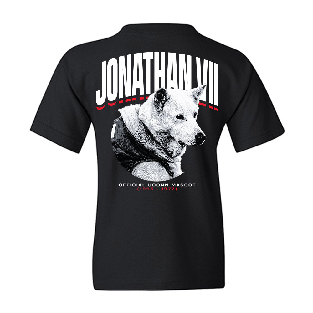 UConn - Huskies Mascot : Jonathan VII - Hero Youth T-Shirt-1