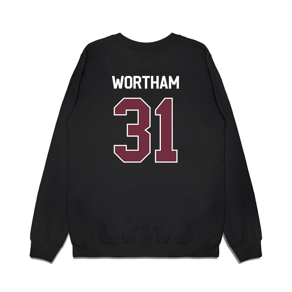Mississippi State - NCAA Baseball : Charlie Wortham - Classic Shersey Premium Crewneck Sweatshirt-1