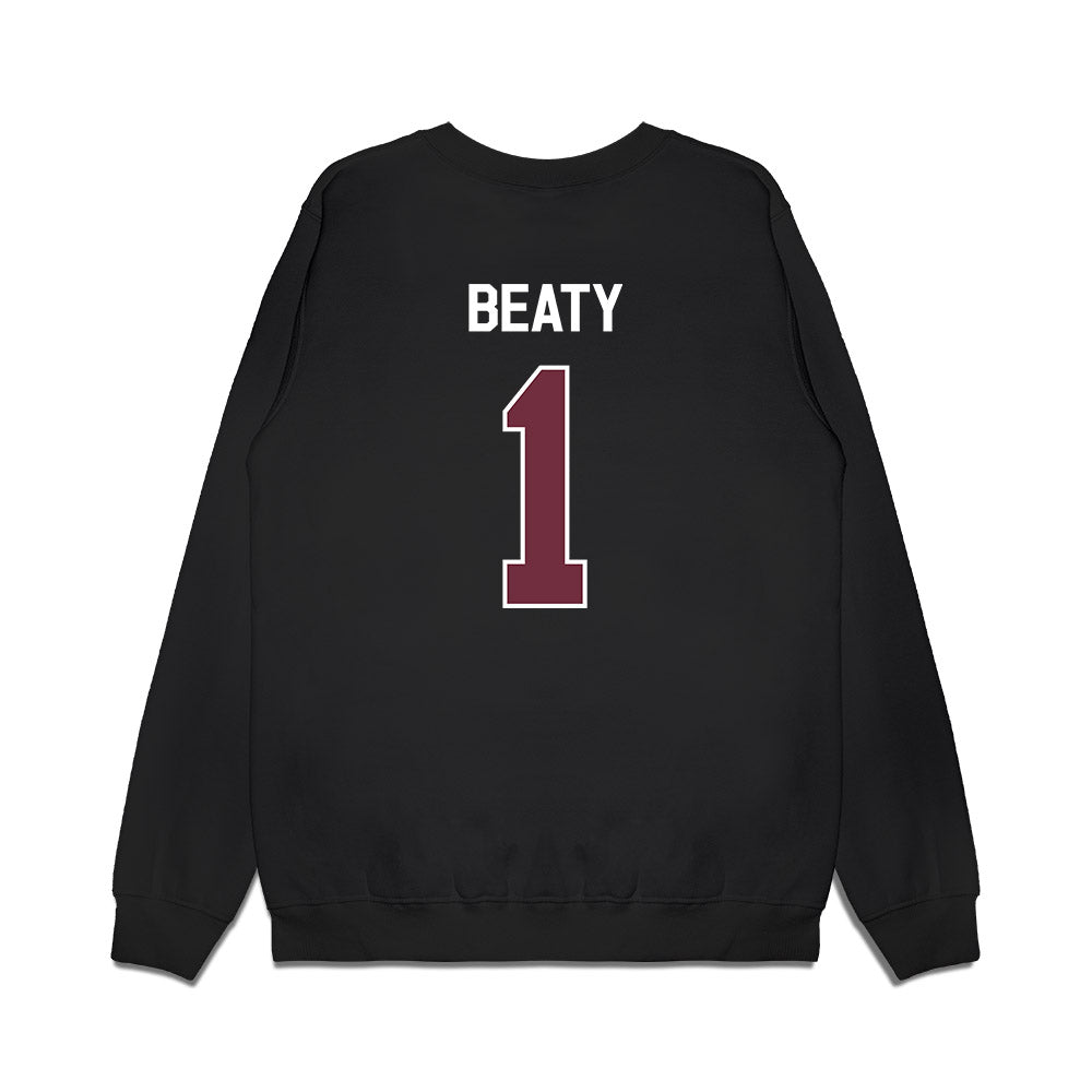 Mississippi State - NCAA Women's Basketball : Reese Beaty - Classic Shersey Premium Crewneck Sweatshirt-1