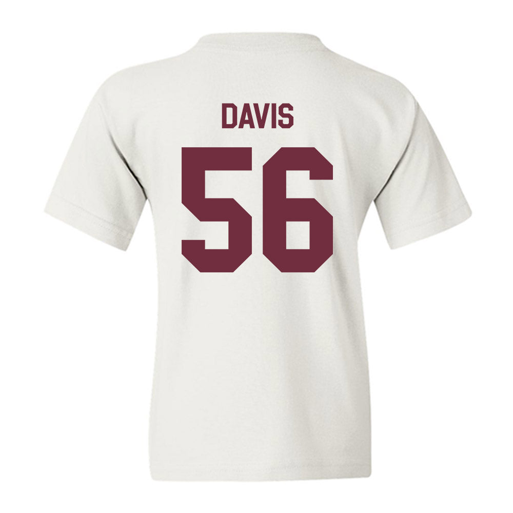 Mississippi State - NCAA Football : Wesley Davis - Classic Shersey Youth T-Shirt-1