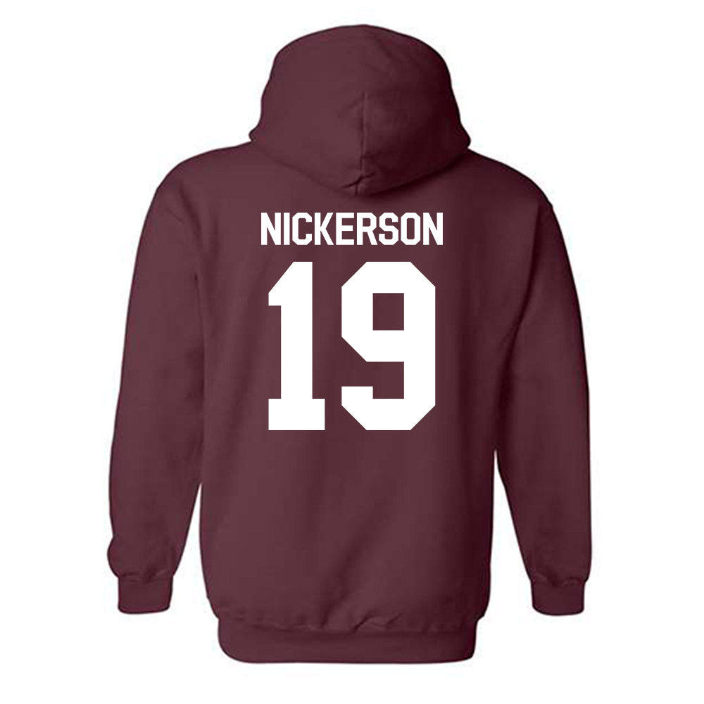 Mississippi State - NCAA Football : Micah Nickerson - Classic Shersey Hooded Sweatshirt-1