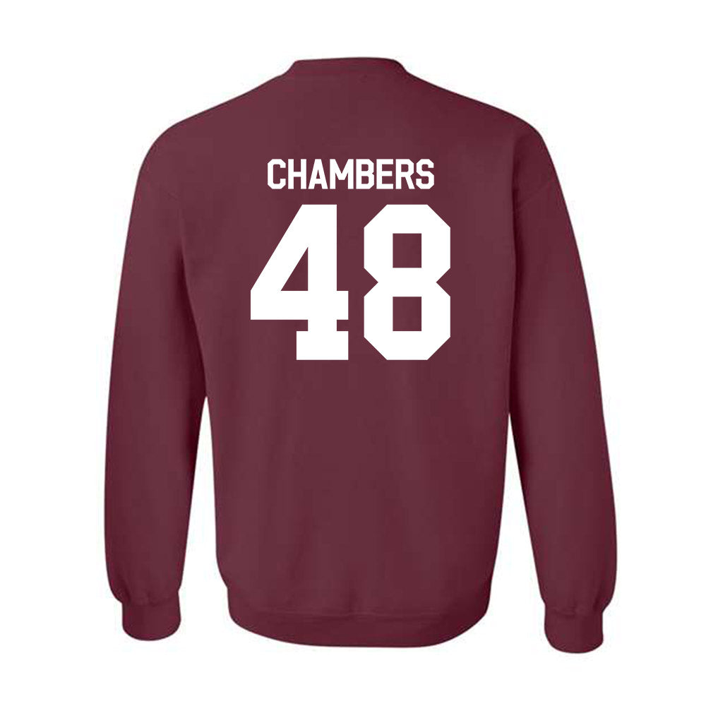 Mississippi State - NCAA Football : Hayden Chambers - Classic Shersey Crewneck Sweatshirt-1
